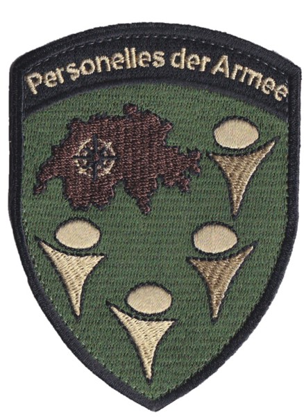Bild von Personelles der Armee Badge mit Klett 